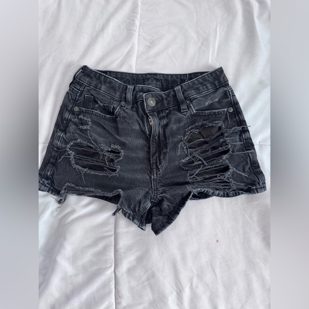 American Eagle Distressed Mom Shorts size 00